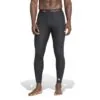 Juodos vyriškos kompresinės tamprės sportui bėgimui Adidas Techfit IN5590.