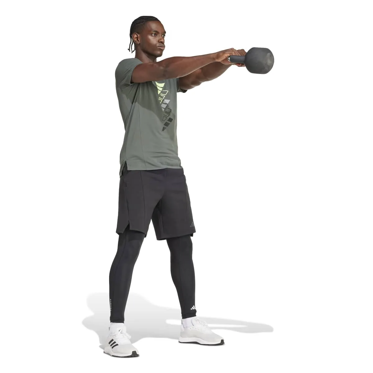 Adidas Techfit Training Tights IN5590 | Juodos Vyriškos Kompresinės Tamprės - Image 3