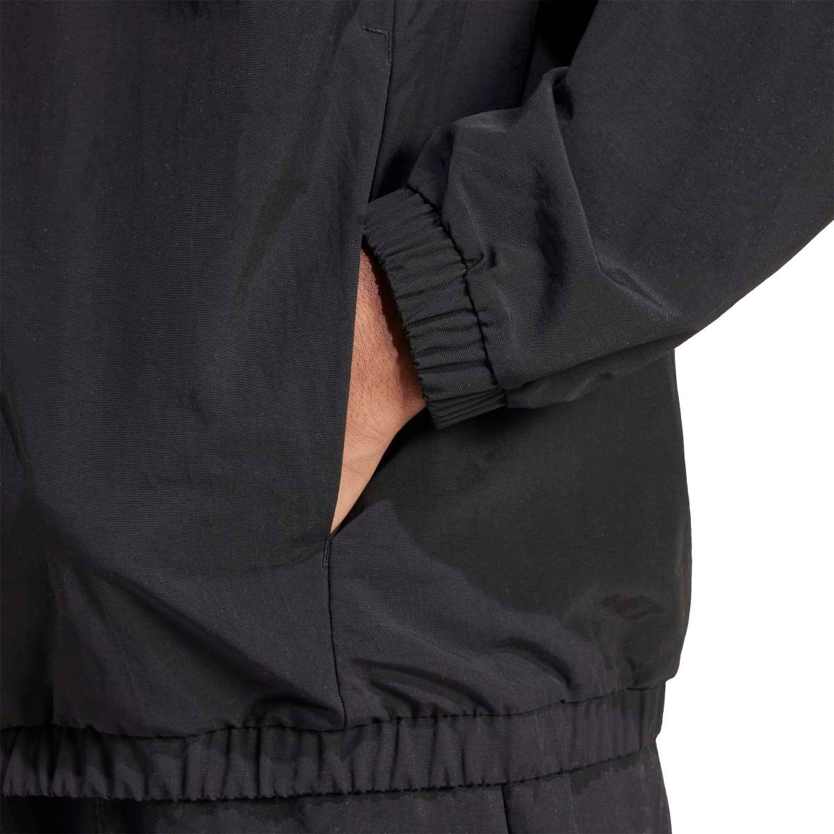 Adidas Essential Small Logo Windbreaker JM1772 – Juoda Vėstriukė Vyrams - Image 5