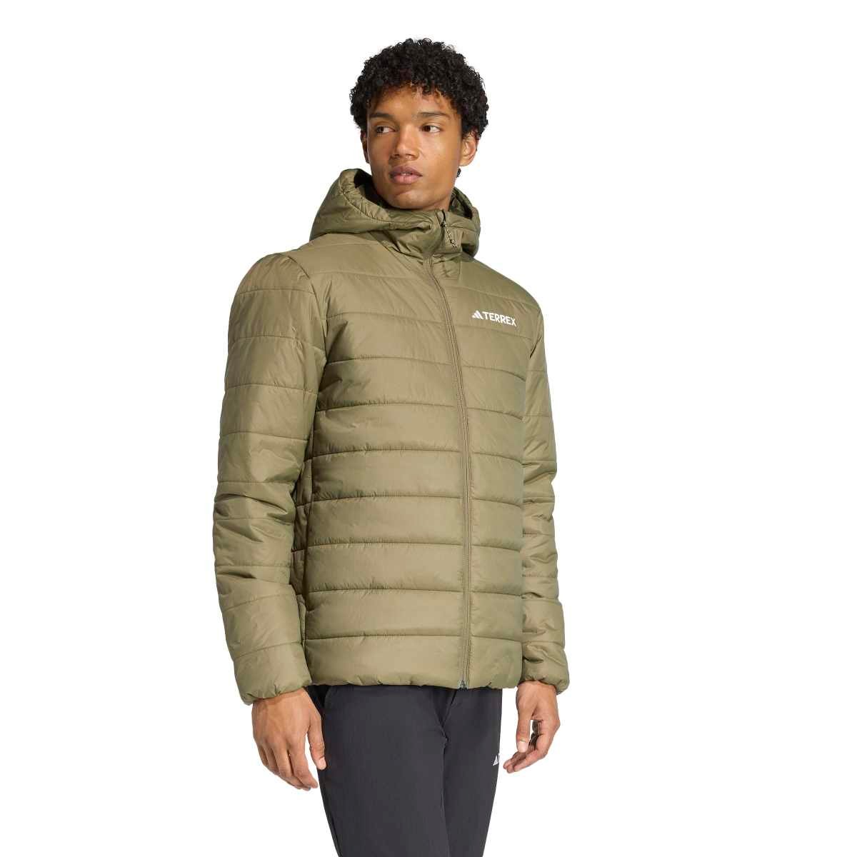 Adidas Striukė Vyrams Šilta ClimaWarm Jacket KB2186 Žalia - Image 3
