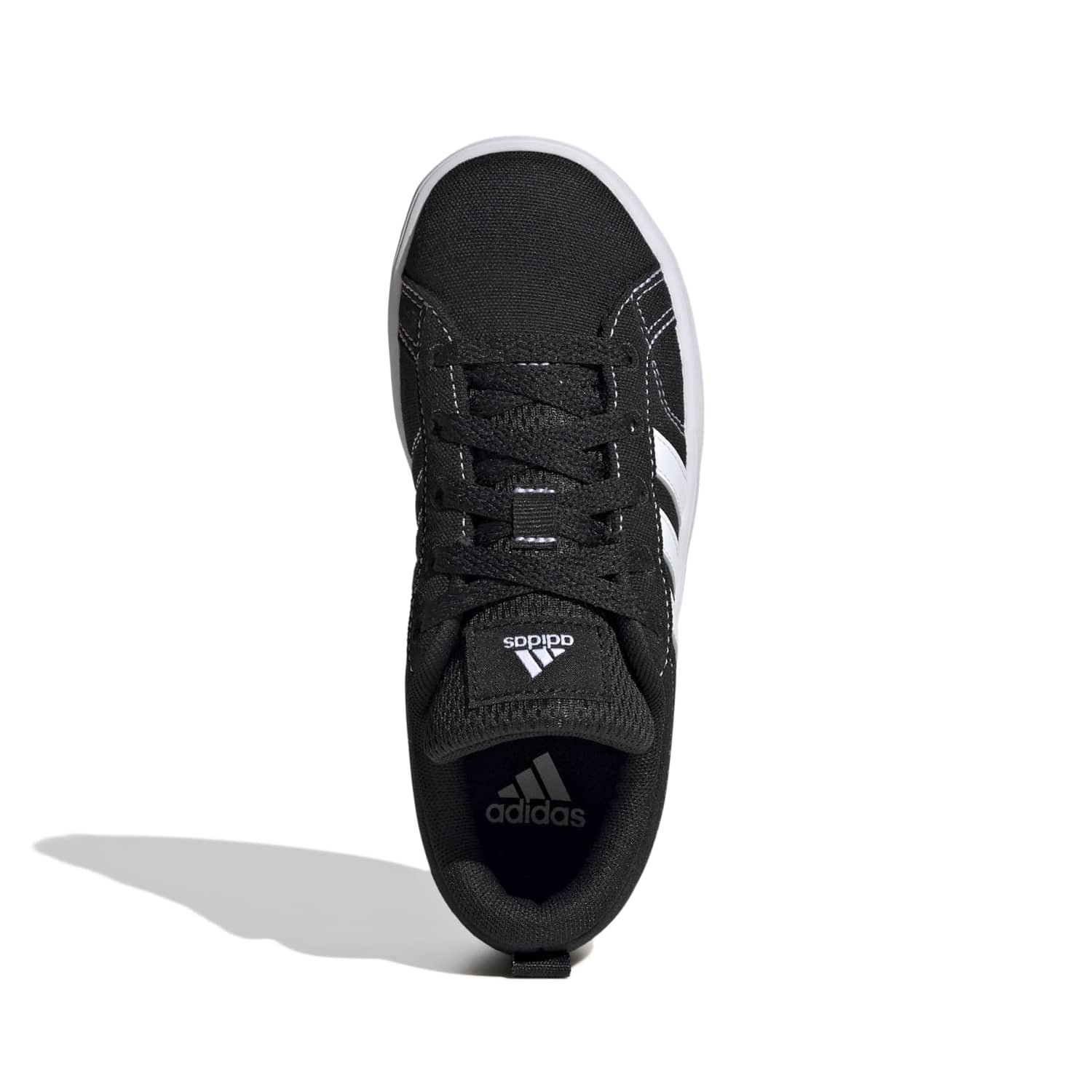 Adidas VS Pace 2.0 K JR5598 – Juodi Tekstiliniai Vaikiški Kedai - Image 2