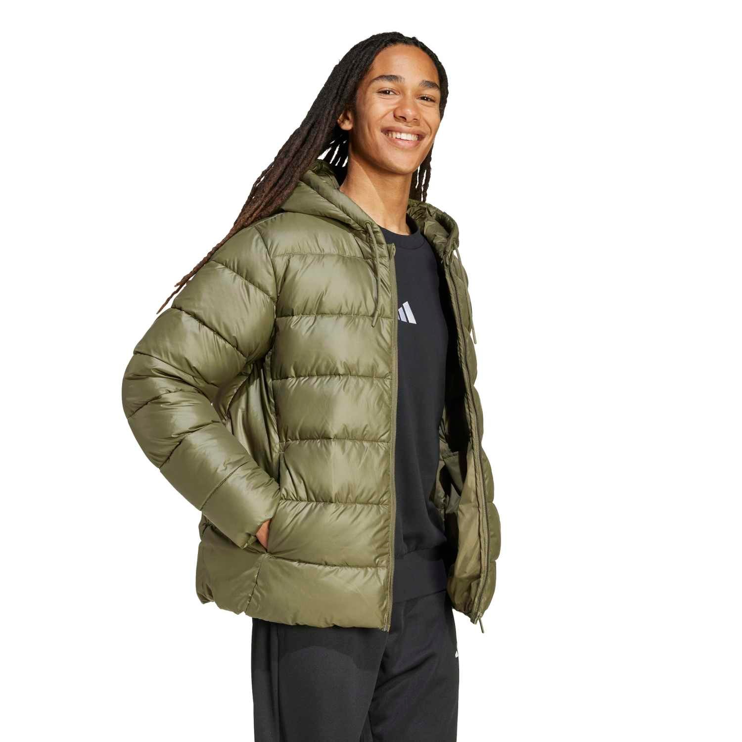 Adidas Striukė Vyrams ClimaWarm Hooded Jacket JW2979 Žalia - Image 3