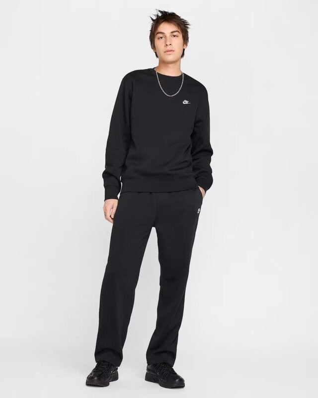 Nike Džemperis Vyrams M Sportswear Crew FL FN3886-010 - Image 3