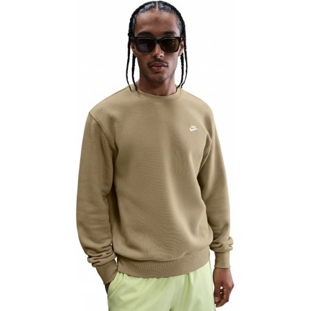 Nike M Sportswear Club Fleece Crew vyriškas rudas džemperis FN3886-297