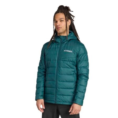 Adidas vyriska pukine striukė žalia terrex multi light climawarm jacket jz9970
