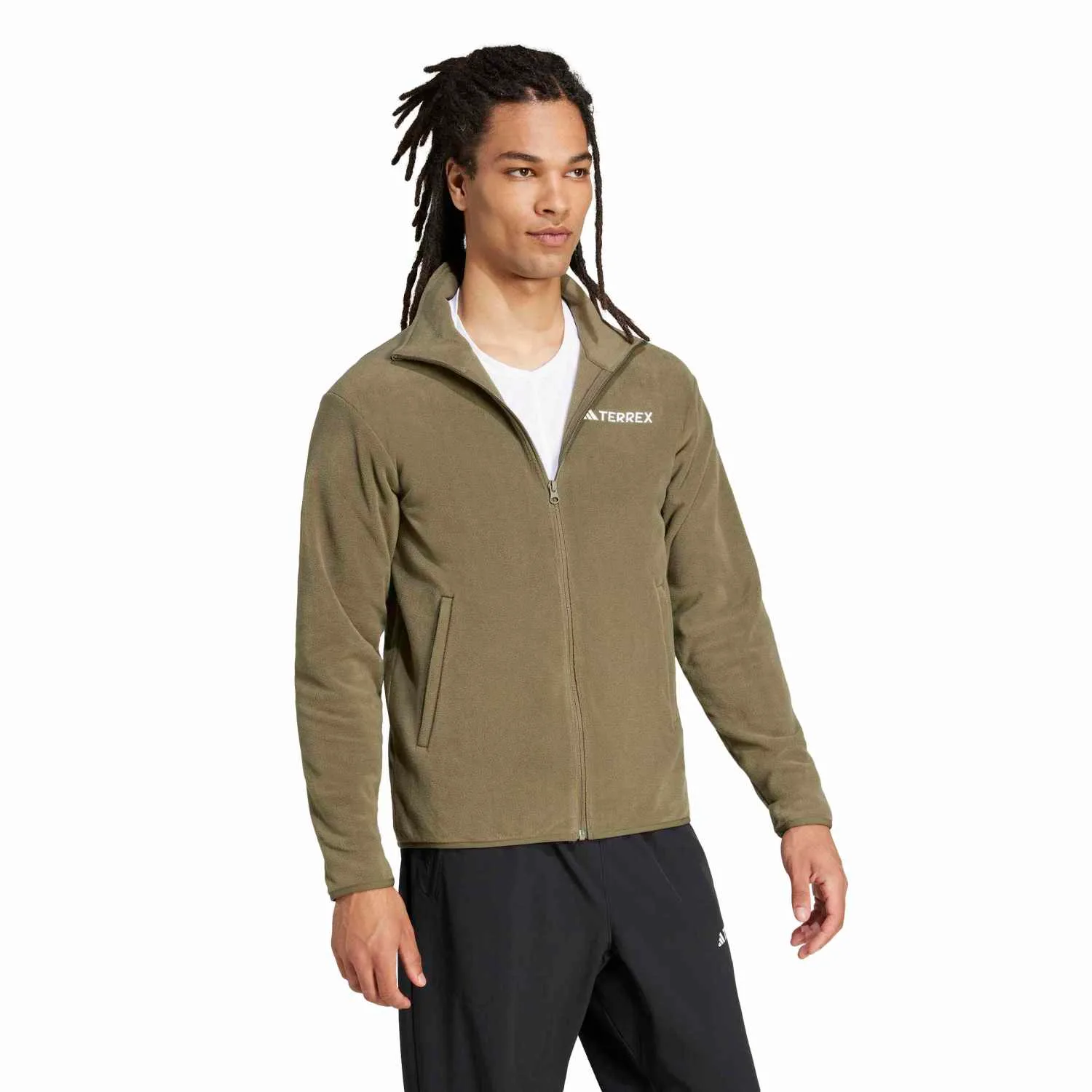 Adidas Terrex Polar Fleece Jacket JP0796 | Vyriškas Flisinis Džemperis - Image 3