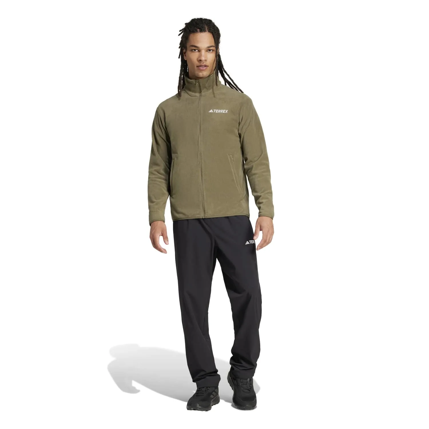Adidas Terrex Polar Fleece Jacket JP0796 | Vyriškas Flisinis Džemperis - Image 4
