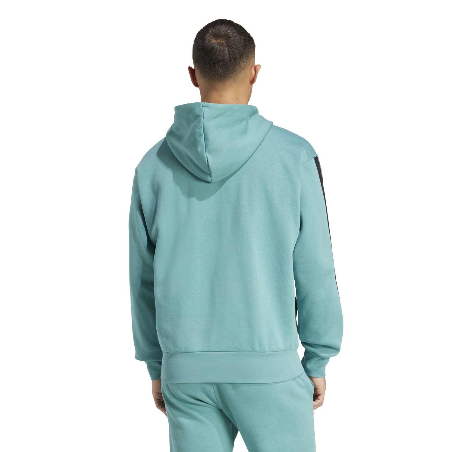 Adidas Džemperis Vyrams Su Gobtuvu Žalias FL Hoodie JX0698 - Image 2