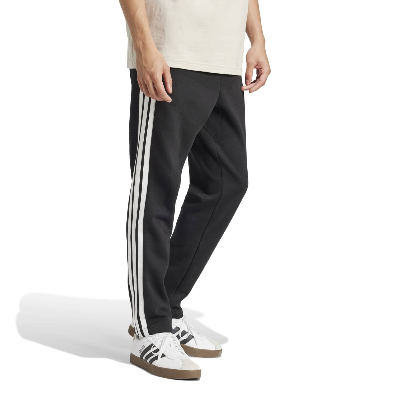 Adidas Kelnės Vyrams Juodos 3-S OH Fleece Pants JD1854 - Image 3