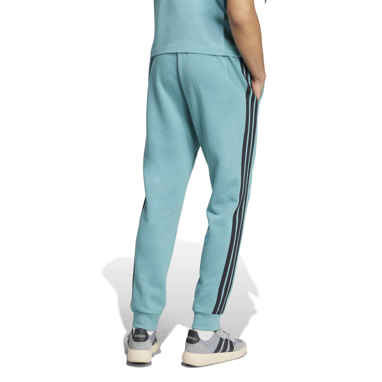 Adidas Vyriškos Kelnės Essentials 3-Stripes TC Fleece Pants JX0711 | Šiltos Sportinės Kelnės Vyrams - Image 2