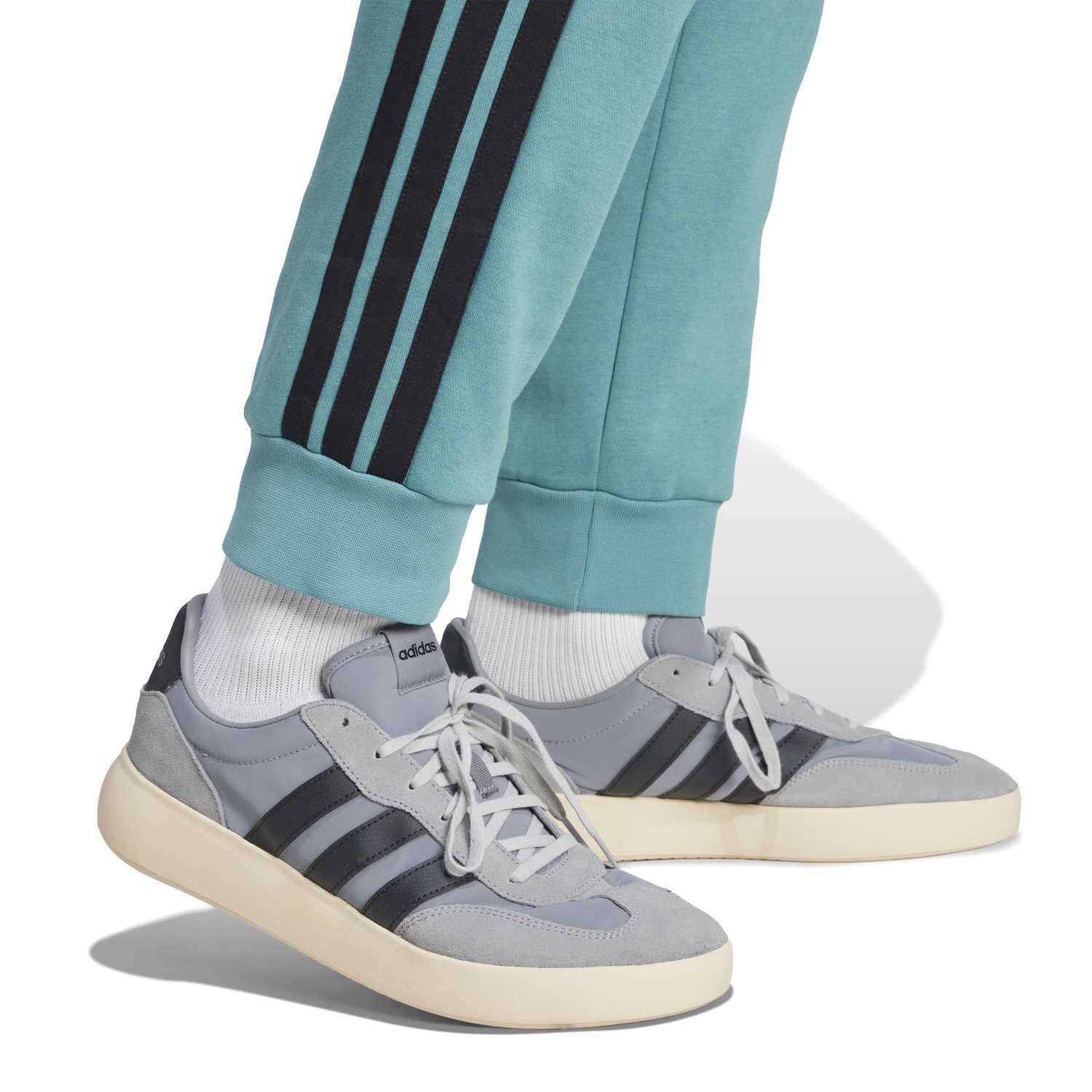 Adidas Vyriškos Kelnės Essentials 3-Stripes TC Fleece Pants JX0711 | Šiltos Sportinės Kelnės Vyrams - Image 5
