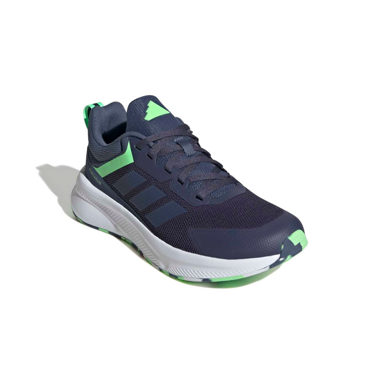 Adidas Fortarun 4.0 K JQ5173 – Mėlyni Vaikiški Bėgimo Bateliai - Image 4