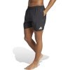 Juodi vyriški maudymosi šortai Adidas Swim Shorts 5-Inch JX2673, 100% perdirbtas poliesteris, greitai džiūstantys, su vidiniu tinklu.