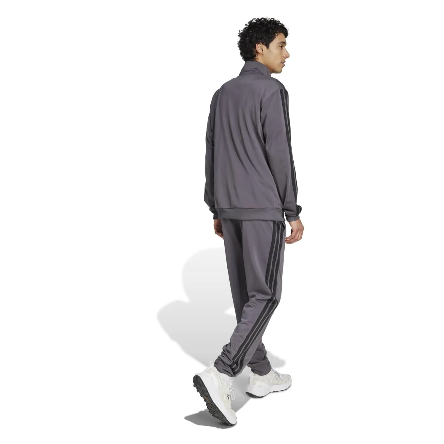 Adidas 3s Tracksuit JI8856 | Pilkas Vyriškas Sportinis Kostiumas (Treningai) - Image 2