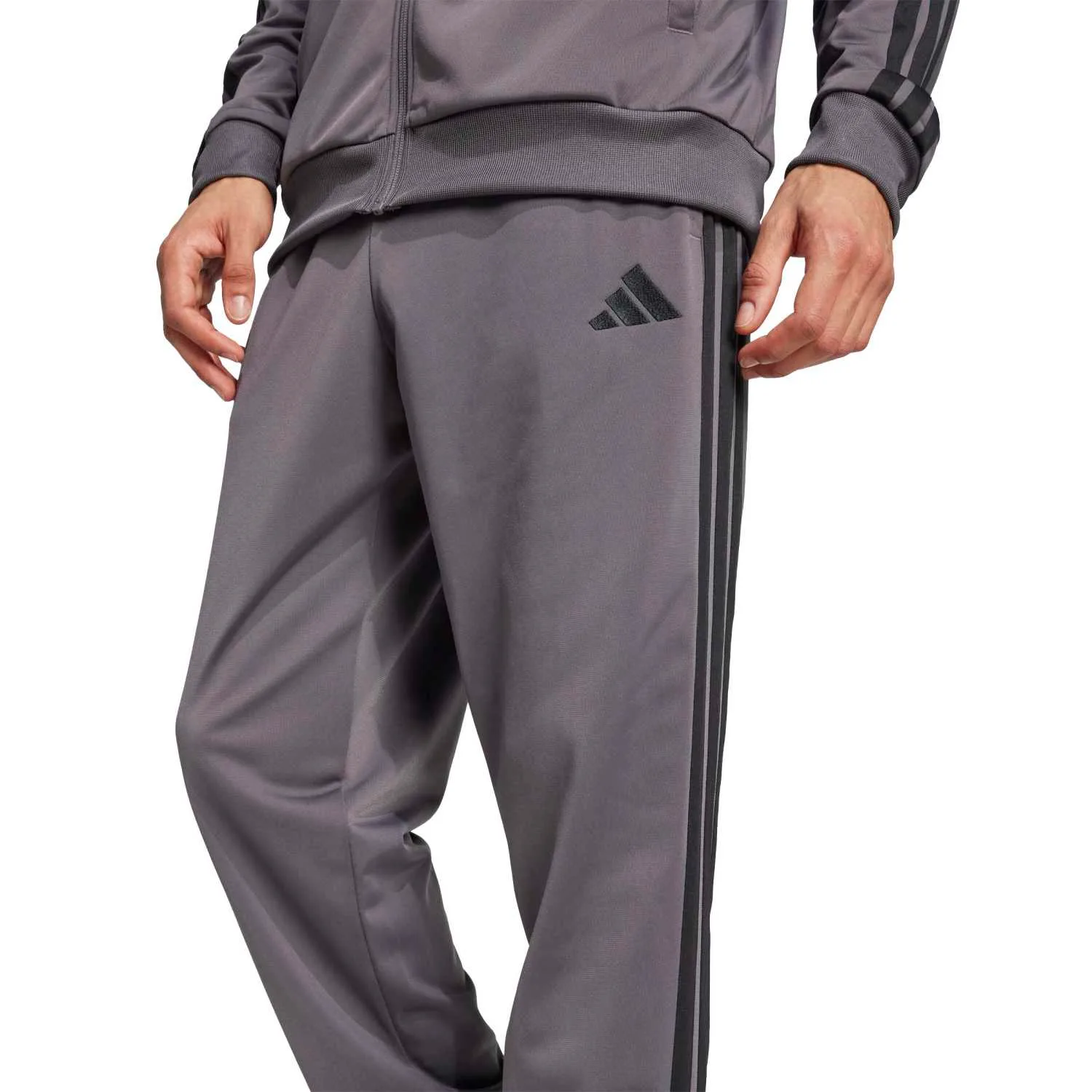 Adidas 3s Tracksuit JI8856 | Pilkas Vyriškas Sportinis Kostiumas (Treningai) - Image 5