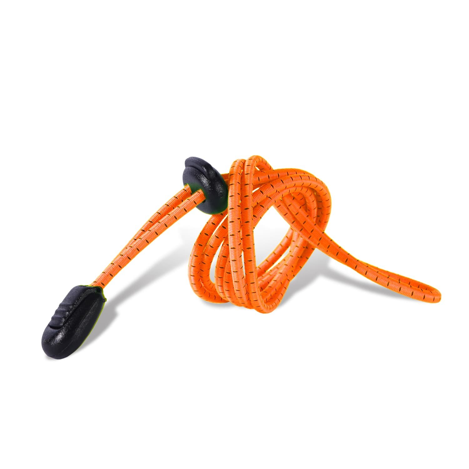 Guminiai Batų Raišteliai Kaps 120cm Apvalūs Oranžiniai 643393 - Image 2