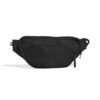 Juoda Adidas Prime Waistbag JZ2750 rankinė ant juosmens su reguliuojamu dirželiu.