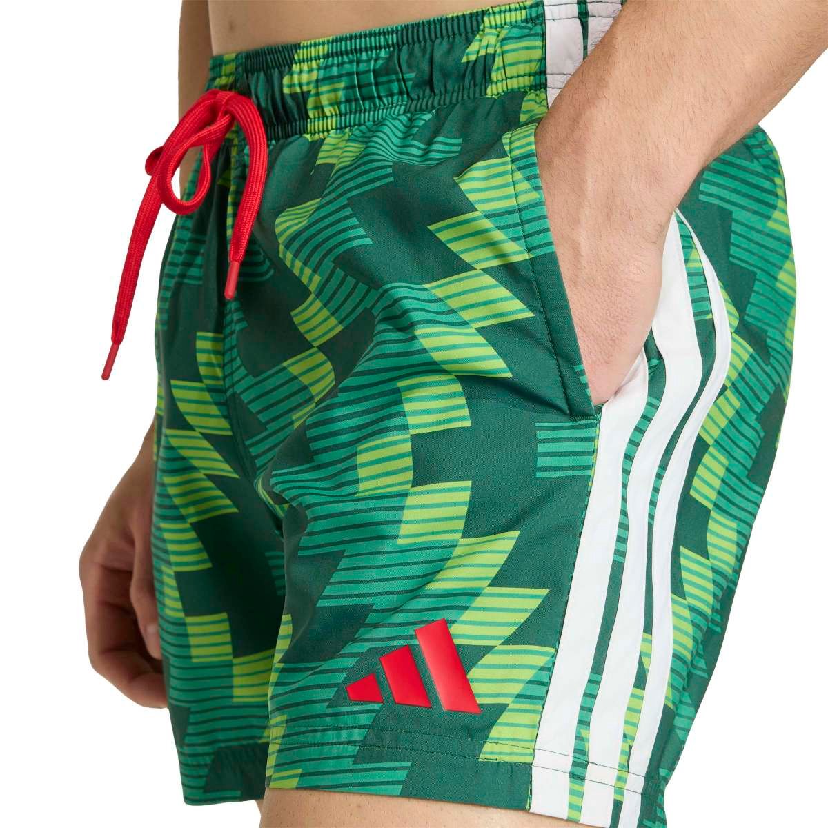 Adidas Maudymosi Šortai Vyrams Graphic Swim Shorts JY9165 - Image 4