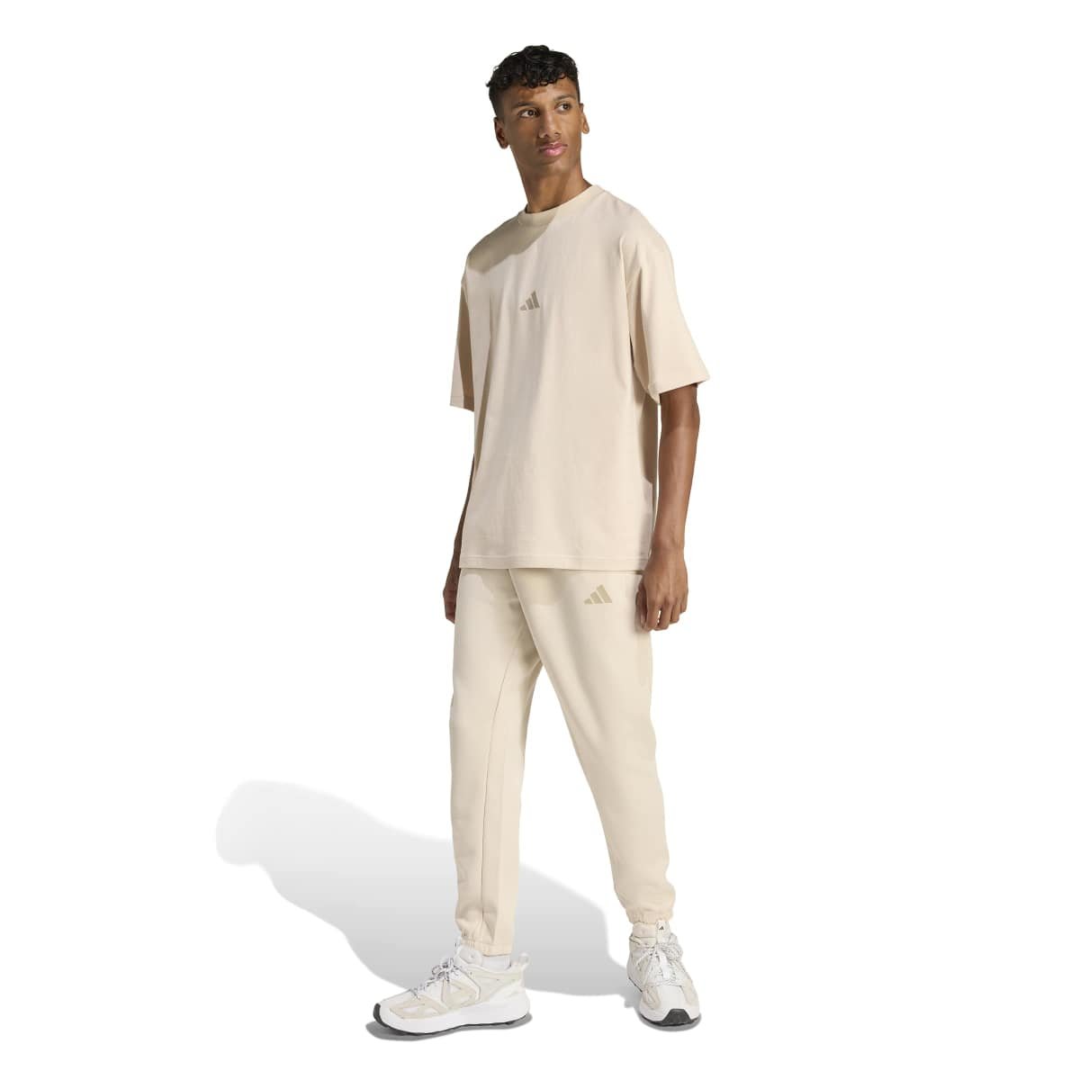 Adidas Future Icons Small Logo Pants KD7641 – Kreminės Vyriškos Kelnės - Image 3