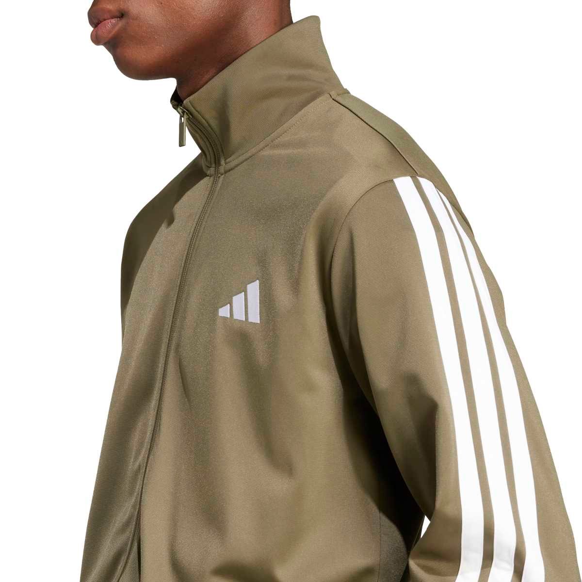 Adidas Sportinis Kostiumas Vyrams Žalias 3s Tracksuit JW6226 - Image 5