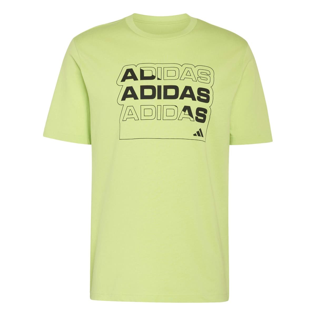 Adidas Graphic Multi Linear Logo T-Shirts KR6206 – Ryškūs Vyriški Marškinėliai - Image 6