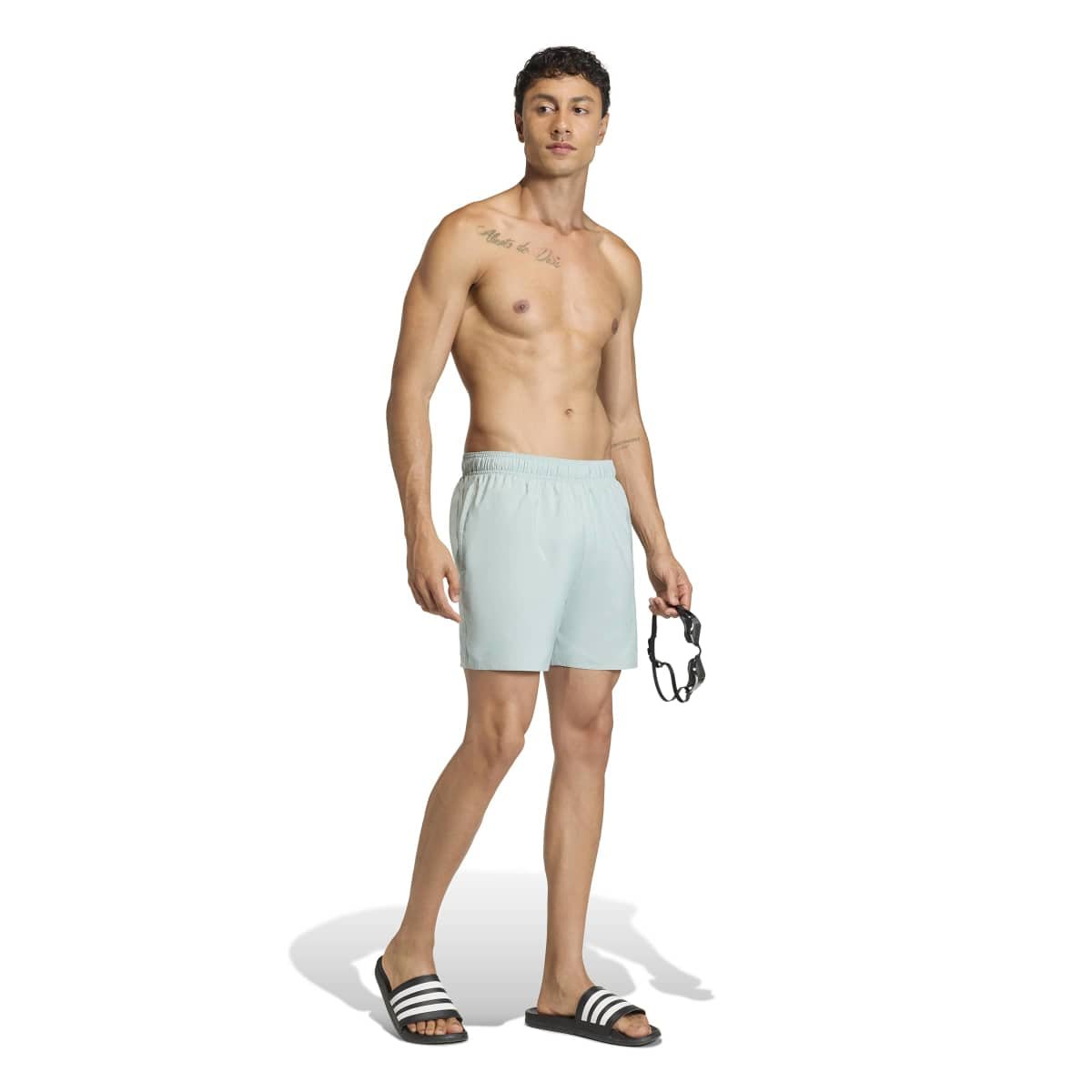 Adidas Essentials KA4924 | Šviesiai Žali Vyriški Maudymosi Šortai - Image 3