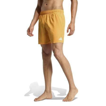 Ryškiai oranžiniai vyriški maudymosi šortai Adidas Essentials 5-Inch, modelio kodas KA4922.