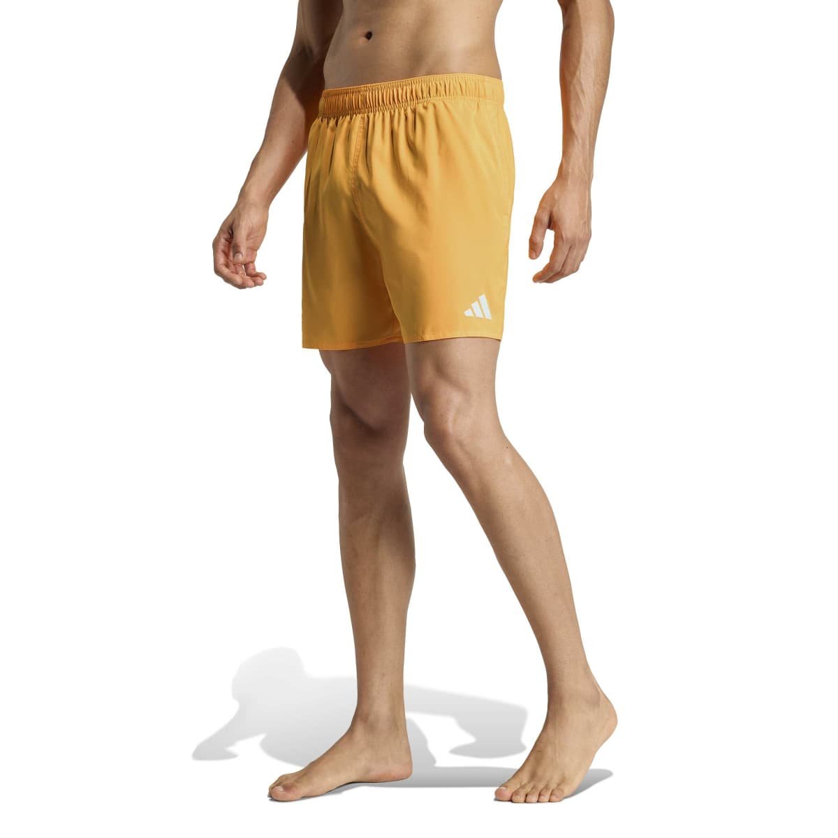 Ryškiai oranžiniai vyriški maudymosi šortai Adidas Essentials 5-Inch, modelio kodas KA4922.