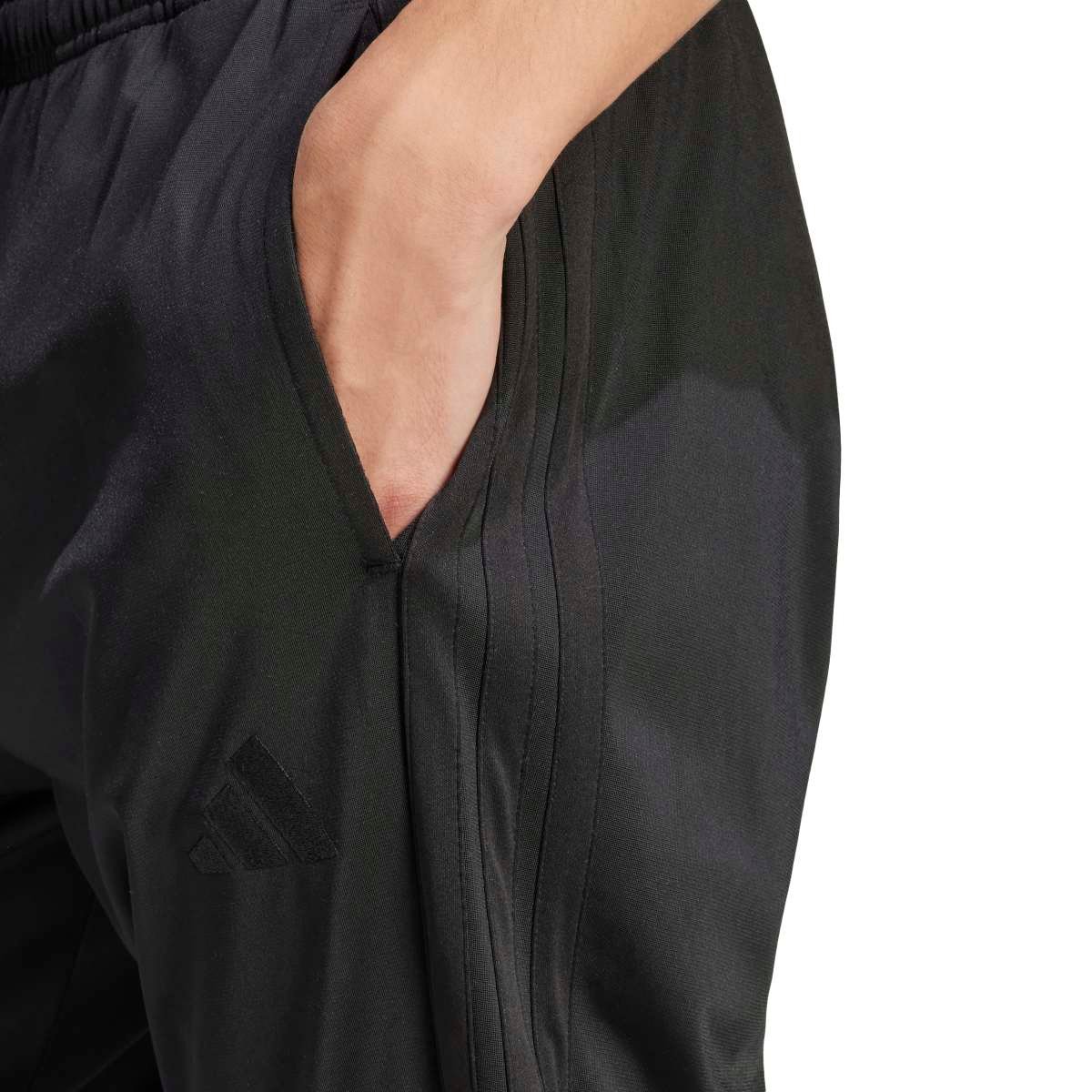 Adidas Essentials 3-Stripes Tricot JI8810 – Juodos Vyriškos Kelnės - Image 5