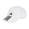 Balta unisex sportinė kepurė su snapeliu Adidas Baseball Cap 3-Stripes CLIMAPROOF JM5344.