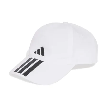 Balta unisex sportinė kepurė su snapeliu Adidas Baseball Cap 3-Stripes CLIMAPROOF JM5344.