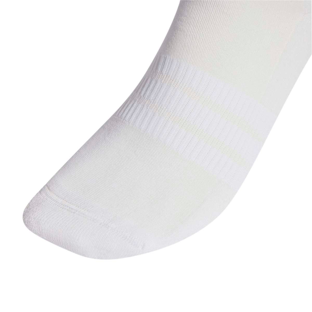 Adidas Cushioned Sportswear Crew Socks JZ0530 – Baltos Kojinės (3 Poros) - Image 3