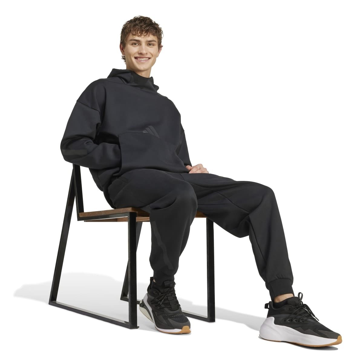 Adidas Z.N.E. JD9599 | Juodos Vyriškos Sportinės Kelnės (Treningai) - Image 4