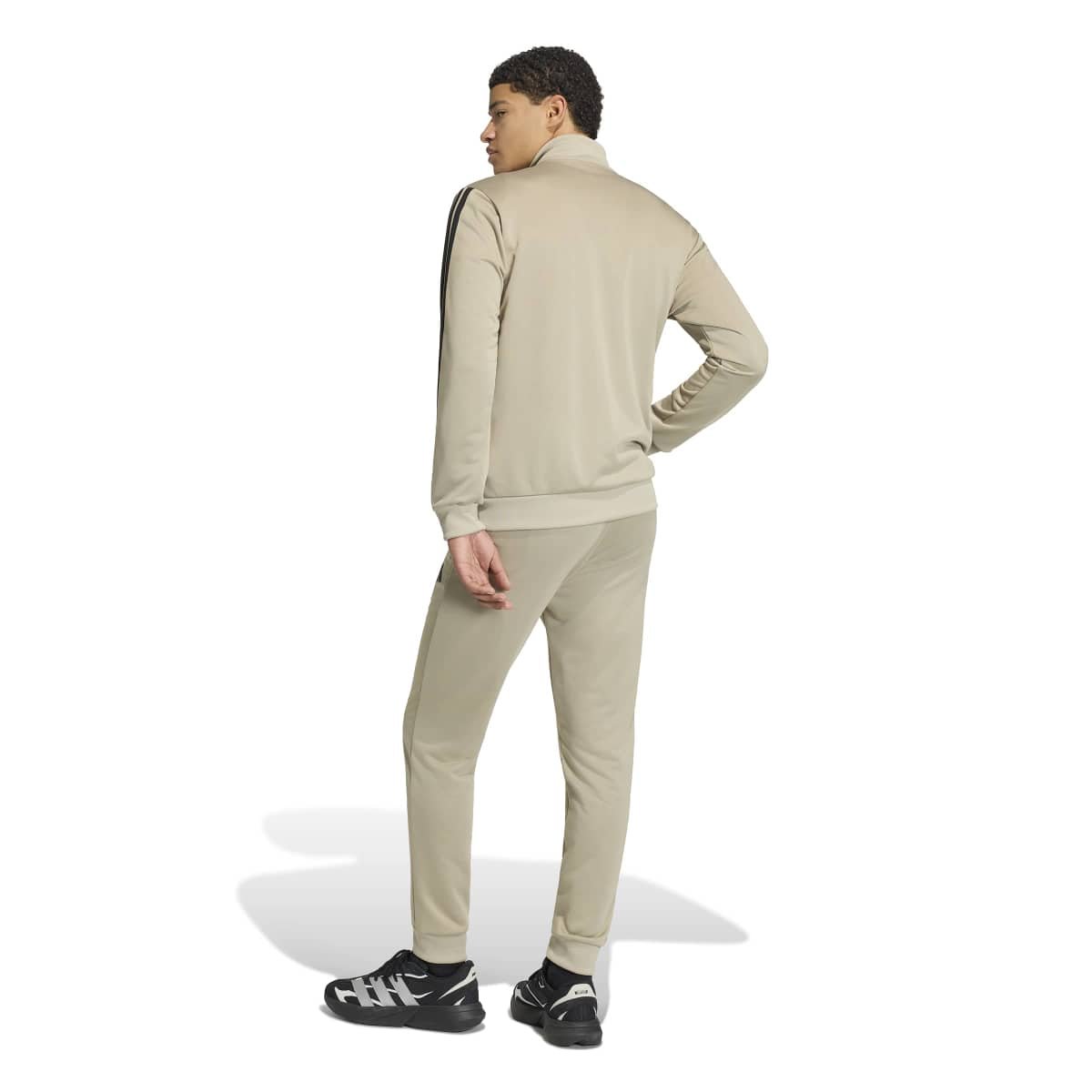 Adidas 3s FT Tracksuit KC1364 | Smėlio Spalvos Vyriškas Sportinis Kostiumas (Treningai) - Image 2