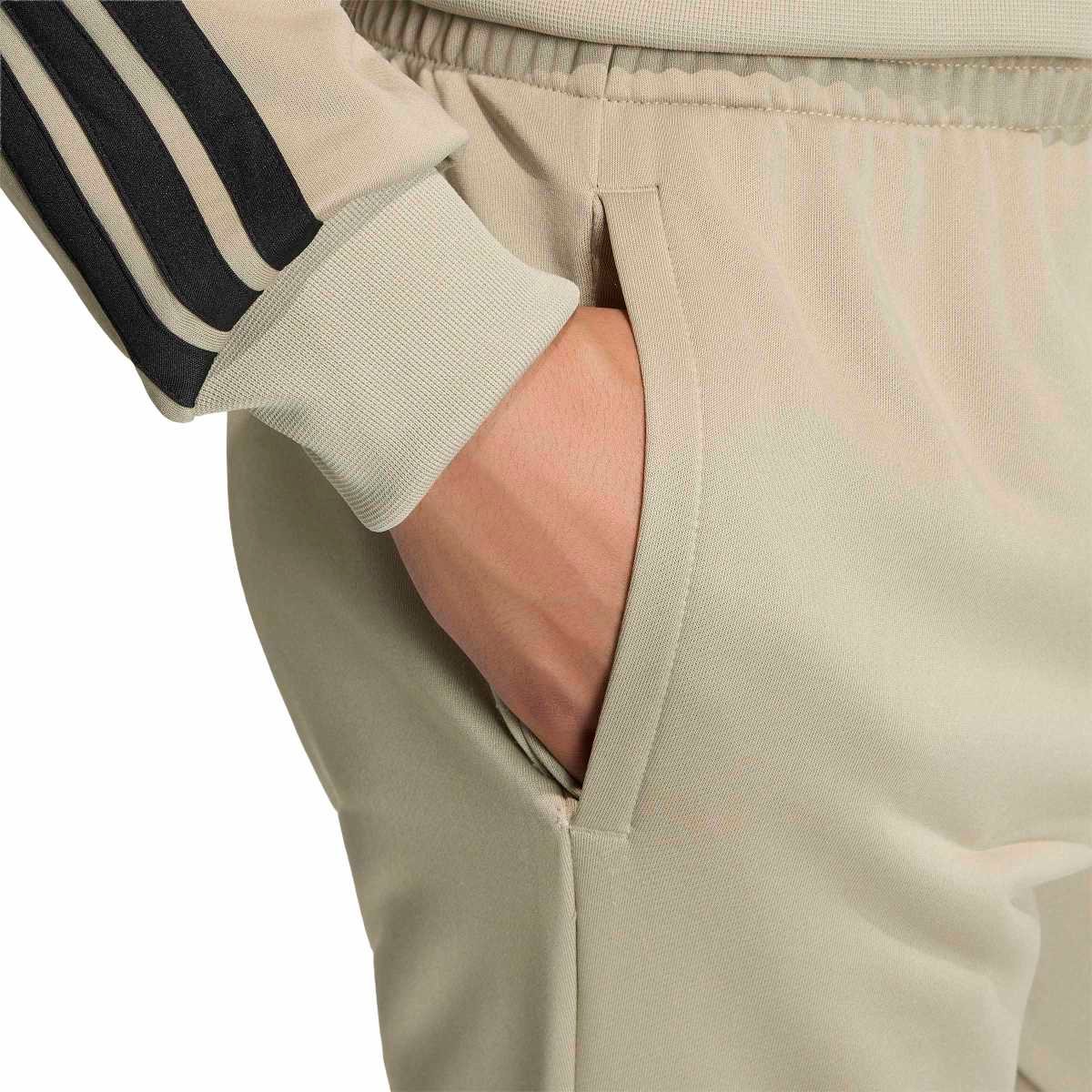 Adidas 3s FT Tracksuit KC1364 | Smėlio Spalvos Vyriškas Sportinis Kostiumas (Treningai) - Image 5