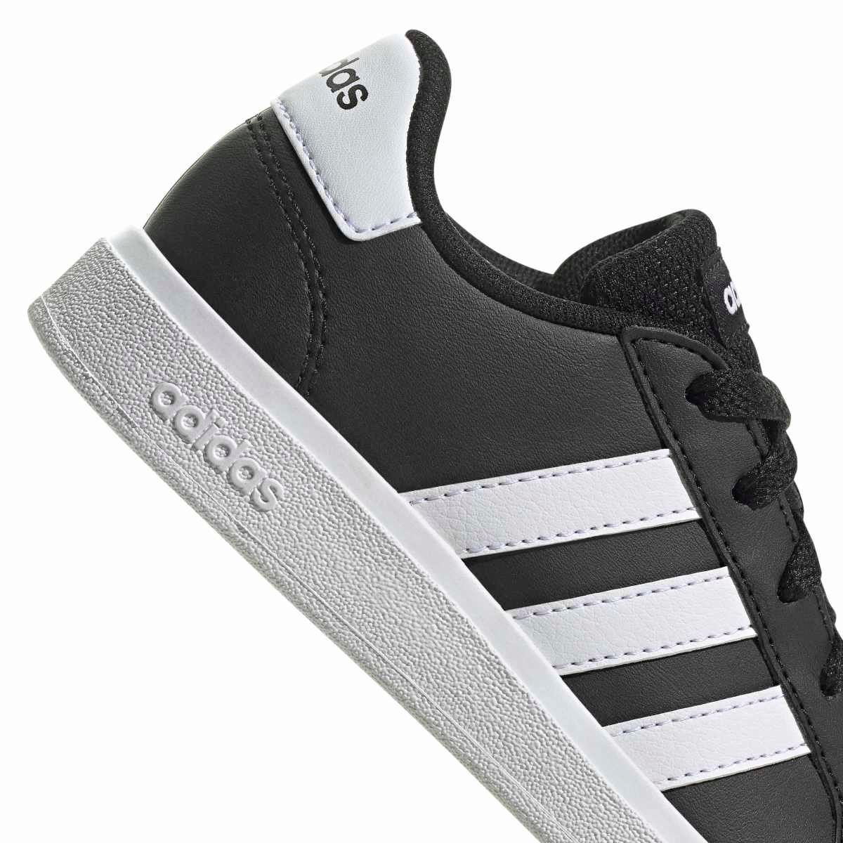 Adidas Grand Court GW6503 | Juodi Vaikiški Sportbačiai (Kedai) - Image 7