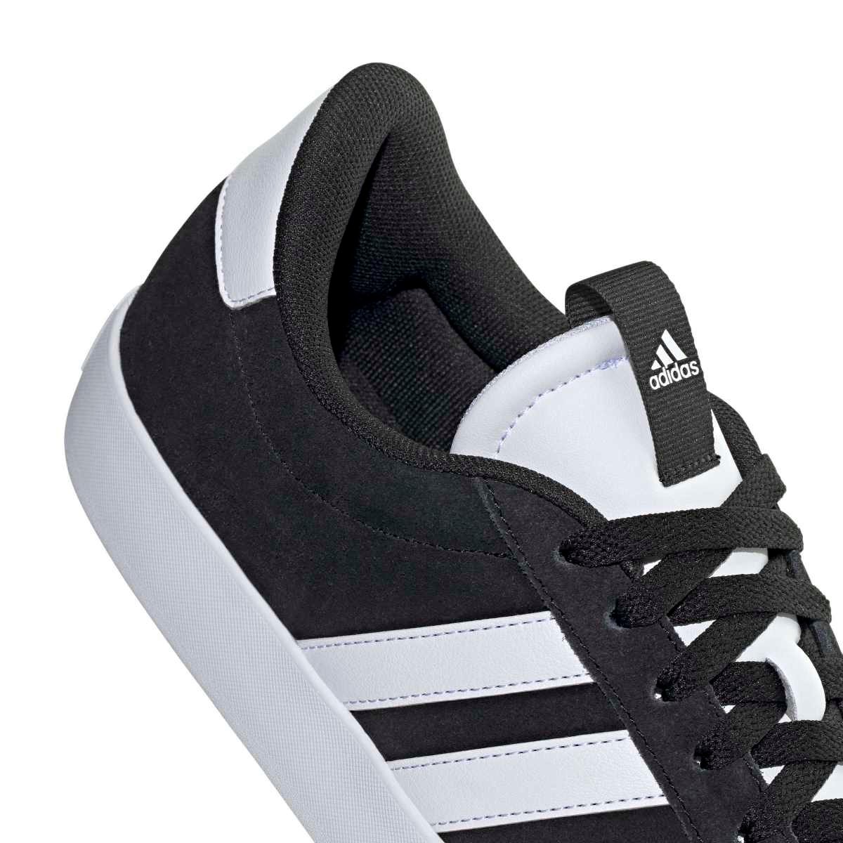 Adidas VL Court 3.0 ID6278 – Juodi Vyriški Zomšiniai Kedai - Image 6