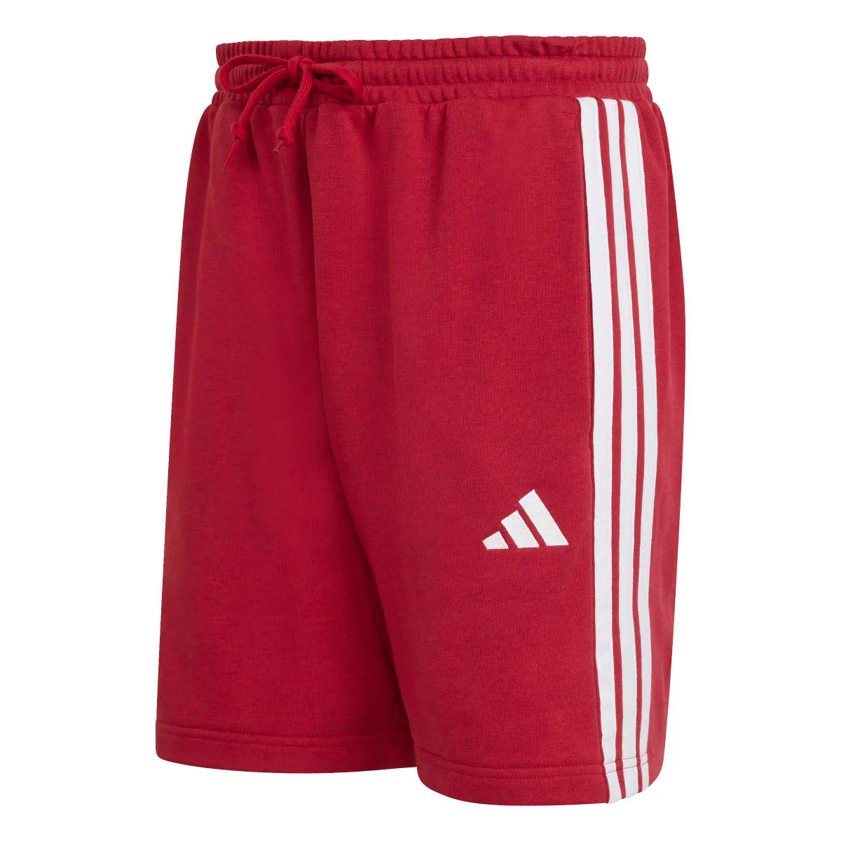 Adidas Essentials FT KR2700 | Raudoni Vyriški Šortai Medvilniniai - Image 6