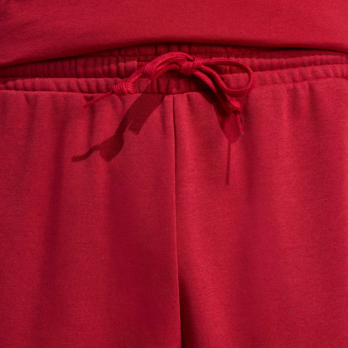 Adidas Essentials FT KR2700 | Raudoni Vyriški Šortai Medvilniniai - Image 5