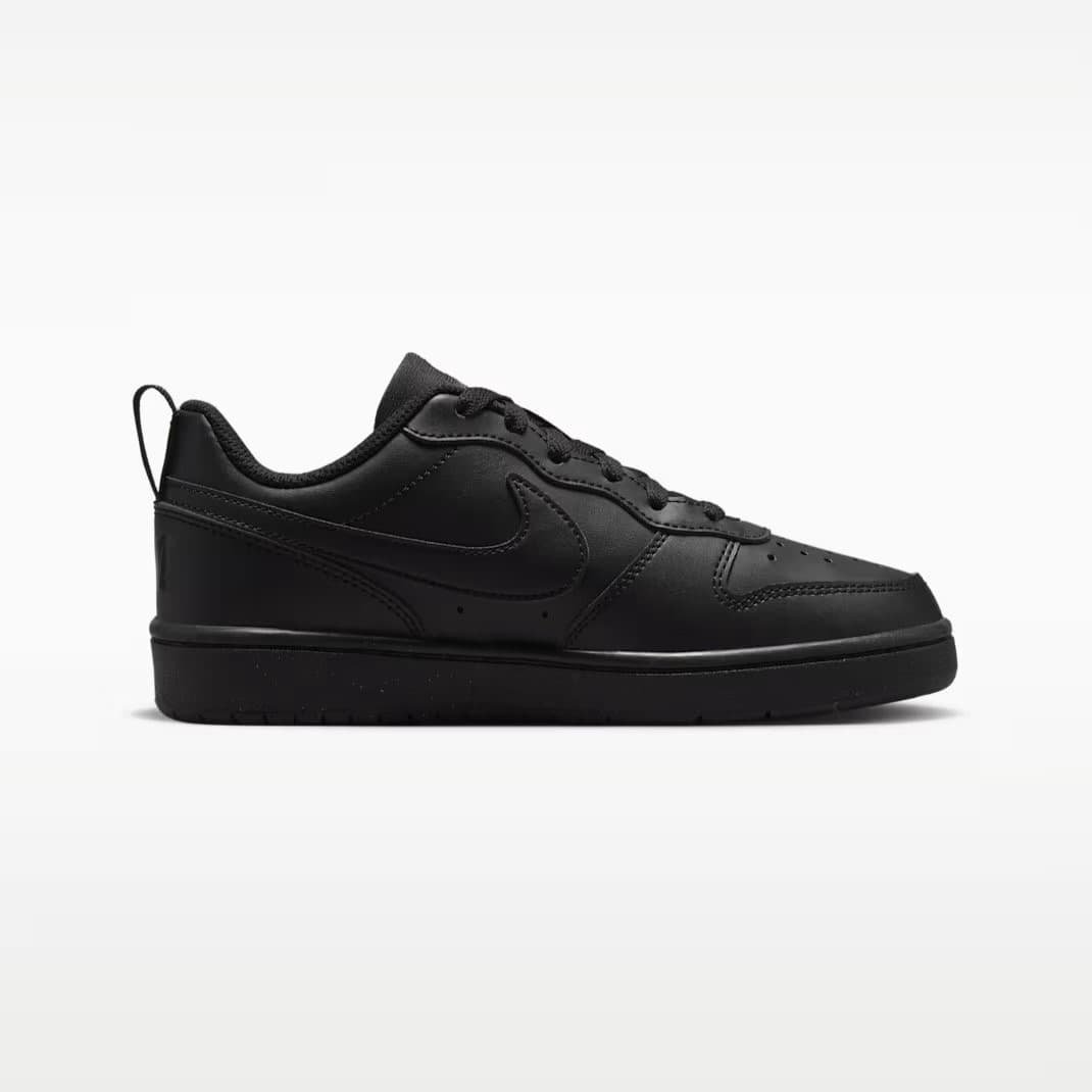 Nike Court Borough Low 2 GS DV5456-002 – Juodi Vaikiški Sportbačiai - Image 3