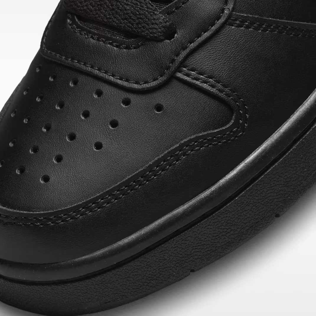 Nike Court Borough Low 2 GS DV5456-002 – Juodi Vaikiški Sportbačiai - Image 6