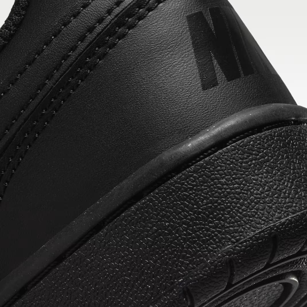 Nike Court Borough Low 2 GS DV5456-002 – Juodi Vaikiški Sportbačiai - Image 7