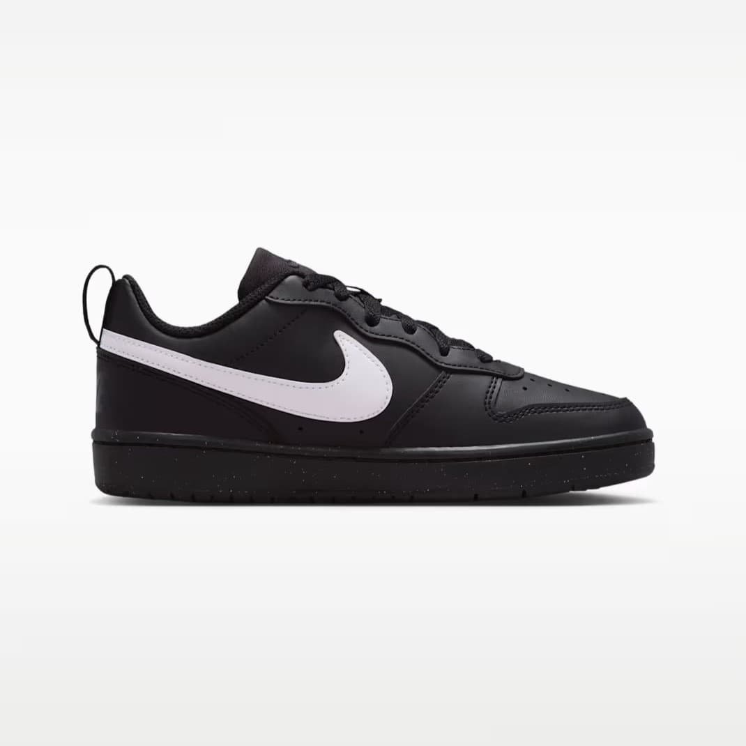 Nike Court Borough Low Recraft GS DV5456-013 – Juodi Vaikiški Kedai - Image 2