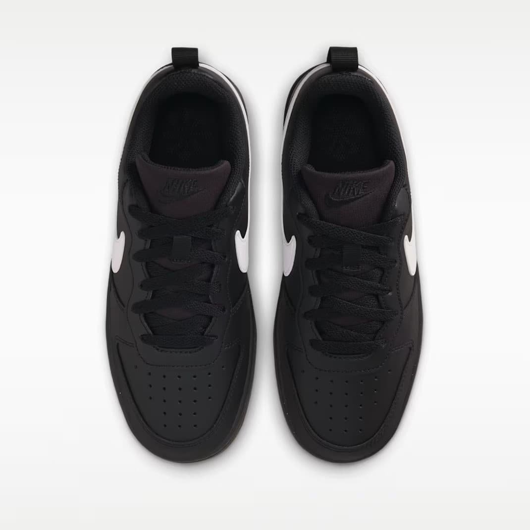 Nike Court Borough Low Recraft GS DV5456-013 – Juodi Vaikiški Kedai - Image 5