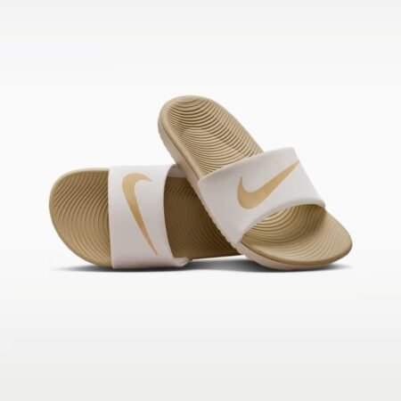 Smėlio spalvos Nike Kawa Slide GS šlepetės vaikams ir moterims, prekės kodas FJ8812-002.