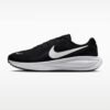 Juodi vyriški bėgimo batai plačiai pėdai Nike Revolution 8 Wide kedai, modelio kodas HQ1996-001.