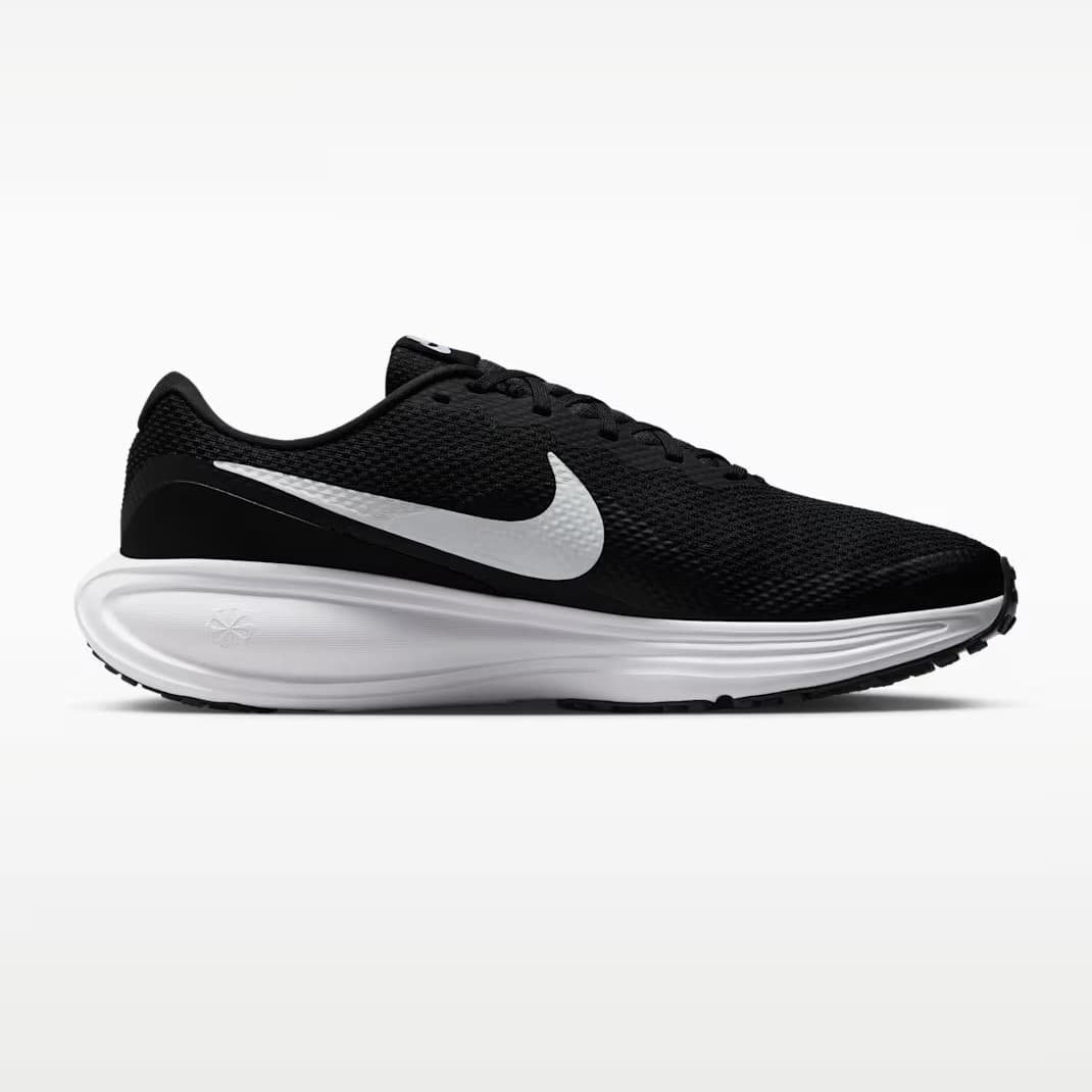 Nike Revolution 8 Wide HQ1996-001 | Juodi Bėgimo Batai Plačiai Pėdai - Image 3