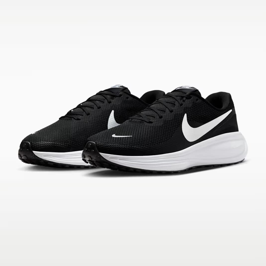 Nike Revolution 8 Wide HQ1996-001 | Juodi Bėgimo Batai Plačiai Pėdai - Image 4