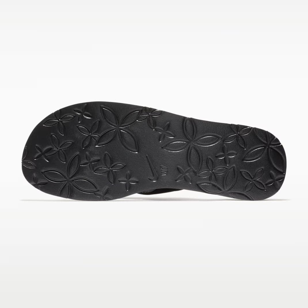 Nike Celso Girl Thong 314870-011 | Juodos Šlepetės Per Pirštą - Image 4