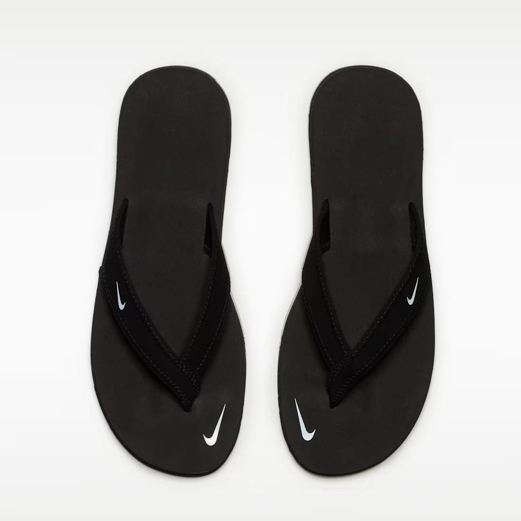 Nike Celso Girl Thong 314870-011 | Juodos Šlepetės Per Pirštą - Image 2